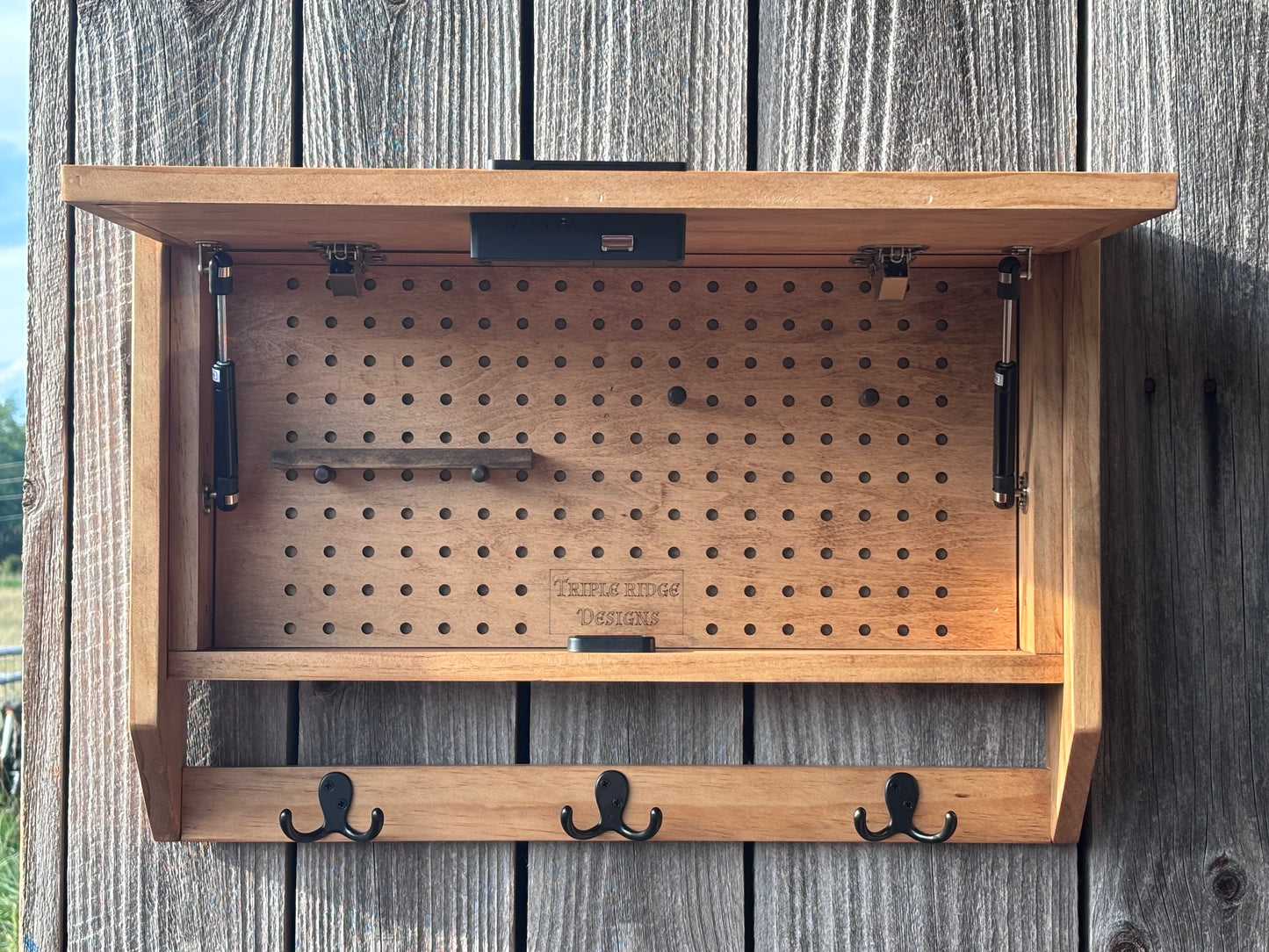Triple Ridge Large Conceal Box- Handmade & Custom Engraved