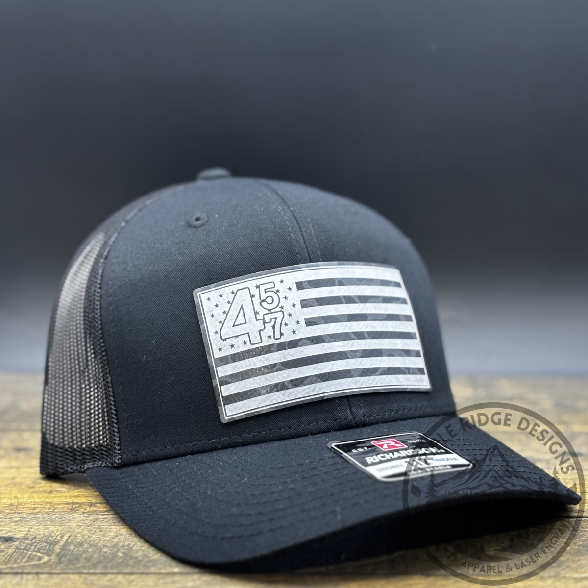 Leather Patch Hat