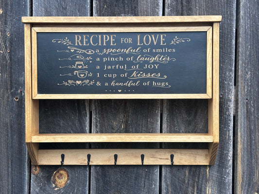 Recipe for Love Coffee Bar Storage