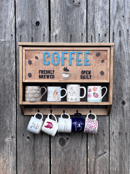 Fresh Brew Coffee Bar Storage