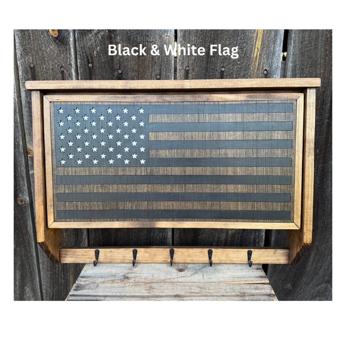 Triple Ridge Large Conceal Box- Handmade & Custom Engraved