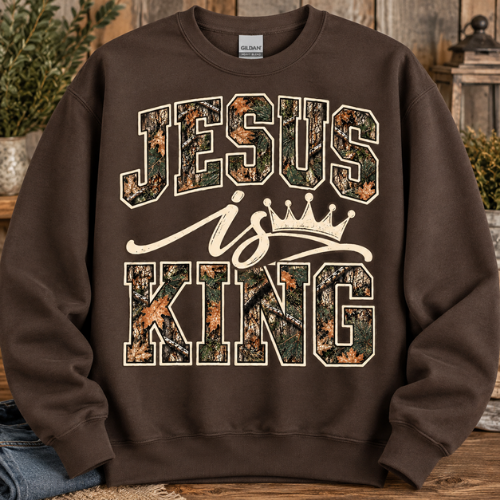 Camo Jesus is King