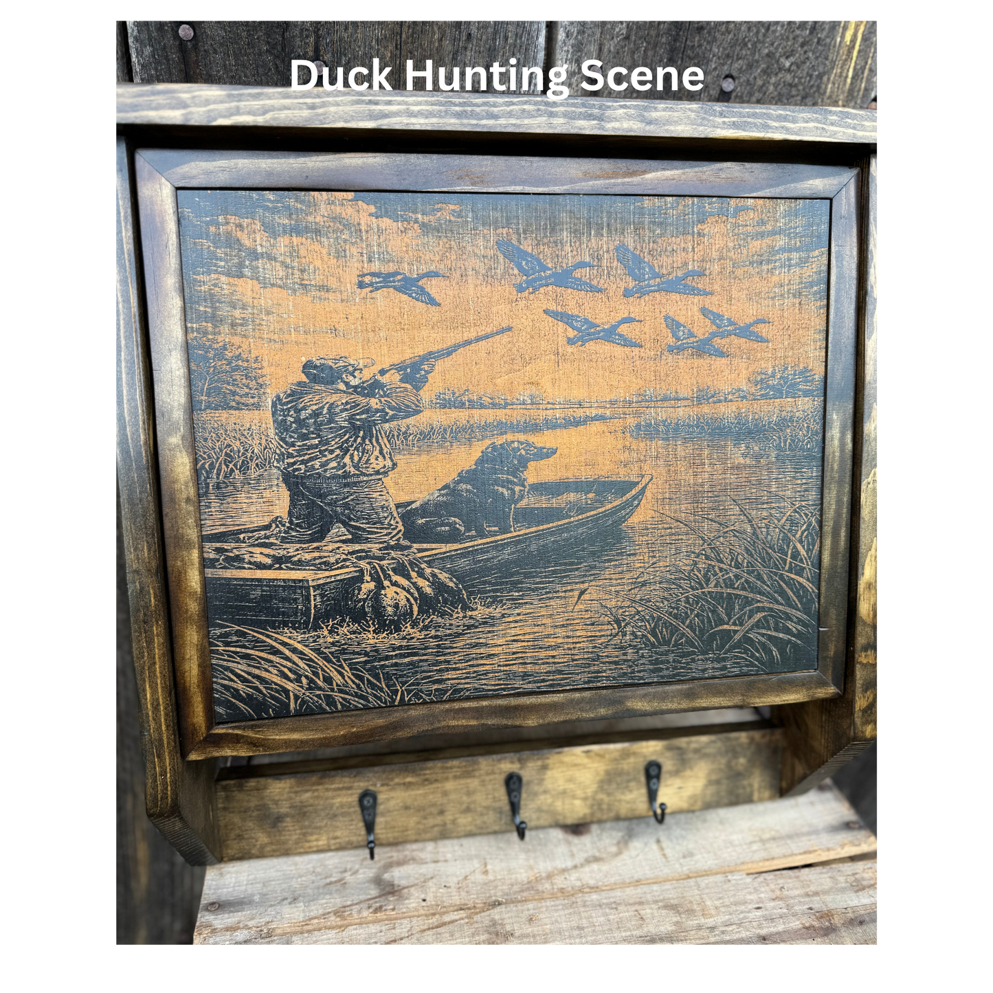 Triple Ridge Large Conceal Box- Handmade & Custom Engraved