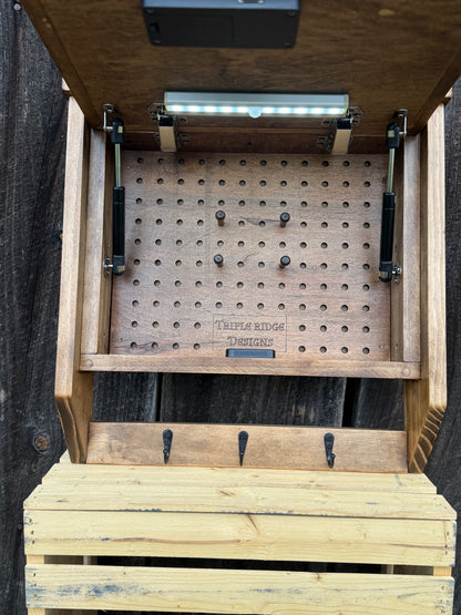 Triple Ridge Large Conceal Box- Handmade & Custom Engraved