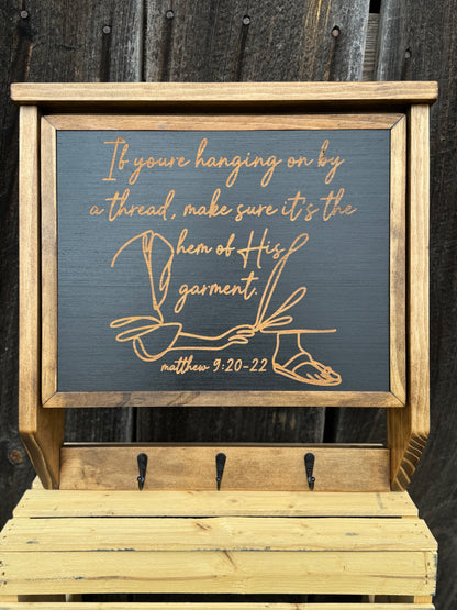 Triple Ridge Large Conceal Box- Handmade & Custom Engraved