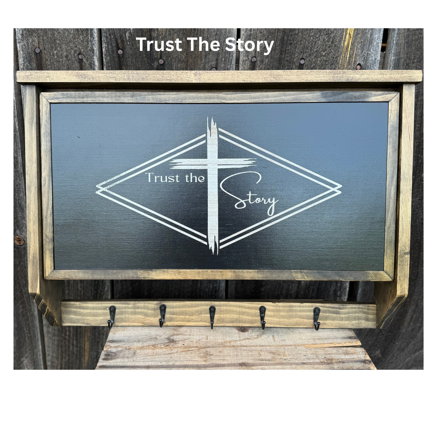 Triple Ridge Large Conceal Box- Handmade & Custom Engraved