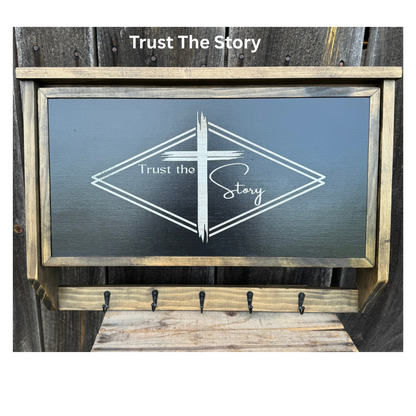 Triple Ridge Large Conceal Box- Handmade & Custom Engraved