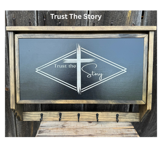Triple Ridge Large Conceal Box- Handmade & Custom Engraved