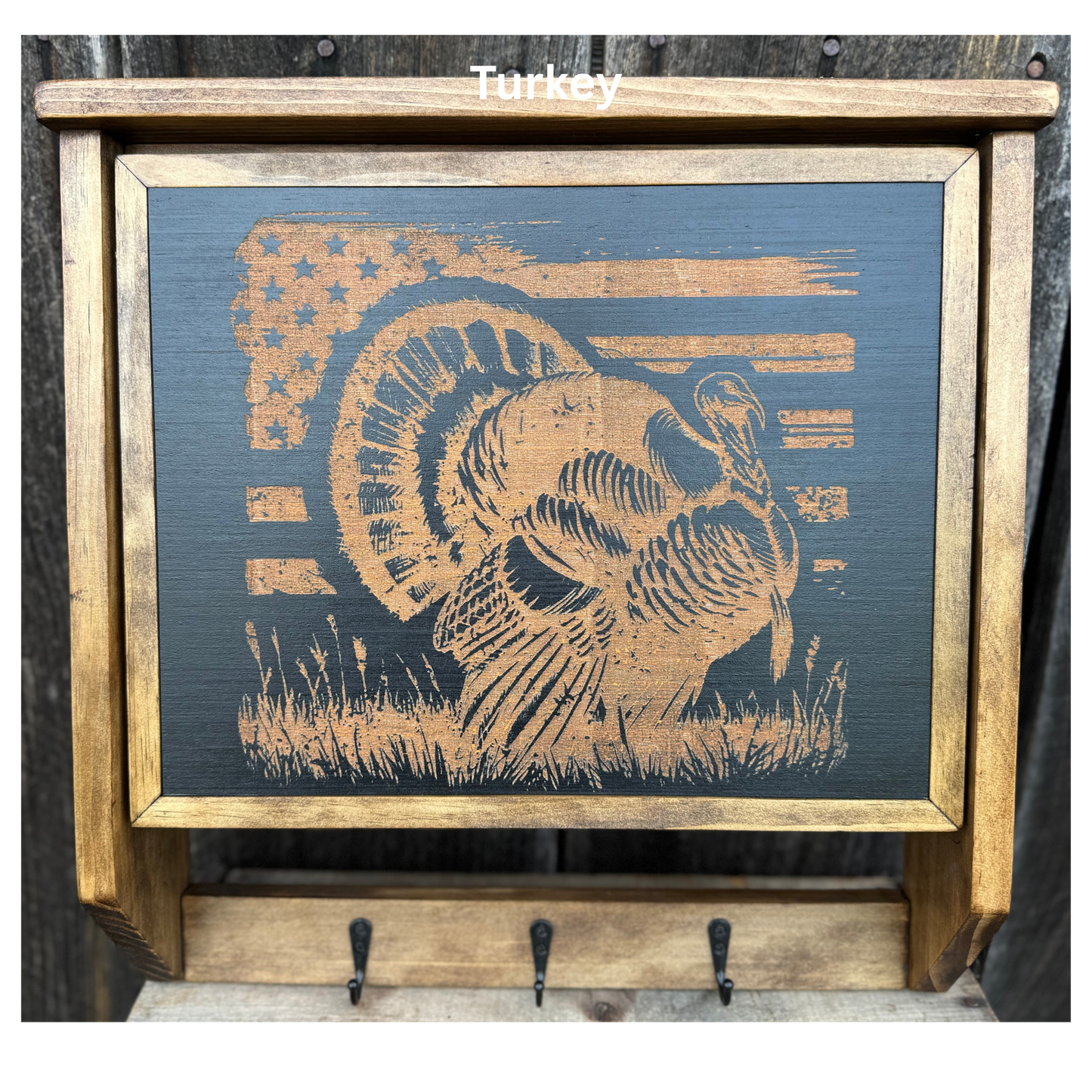 Triple Ridge Large Conceal Box- Handmade & Custom Engraved