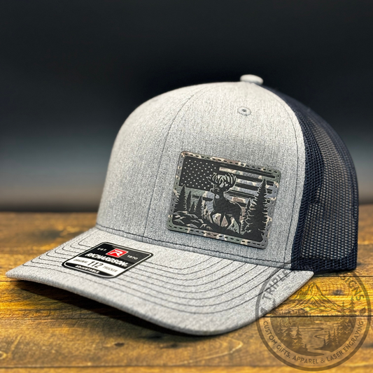 Leather Patch Hat