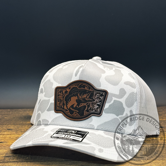 Bass Leather Patch Hat