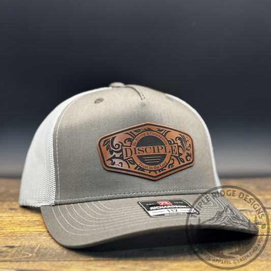 Leather Disciple Patch Hat
