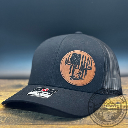 Leather Patch Hat