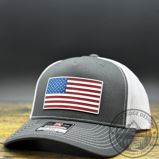 American Flag Patch Hat