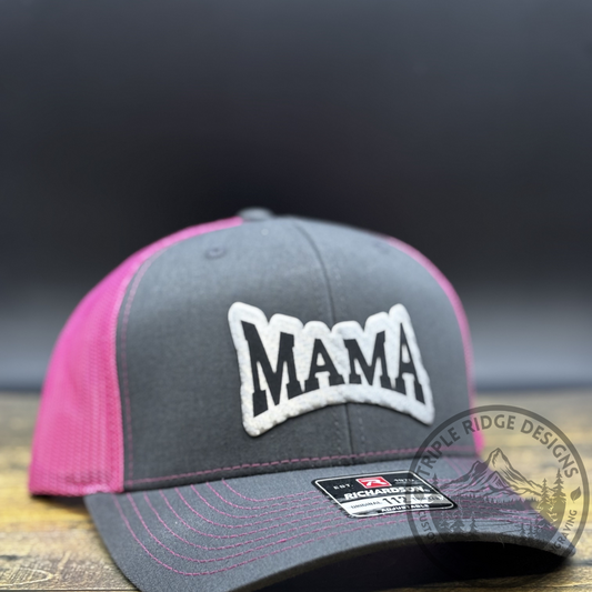 Mama Leather Patch Hat